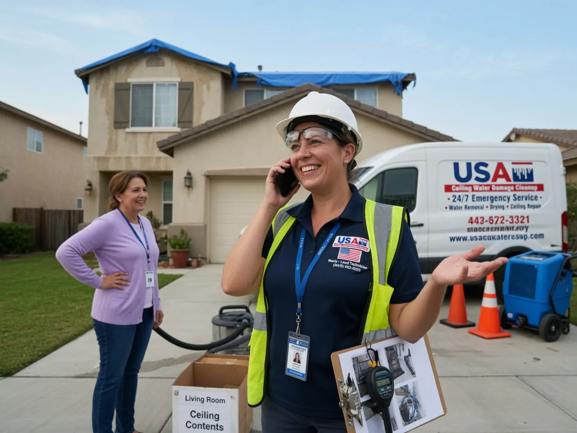 Ceiling Water Damage Restoration Sergeant Bluff, IA FAQs